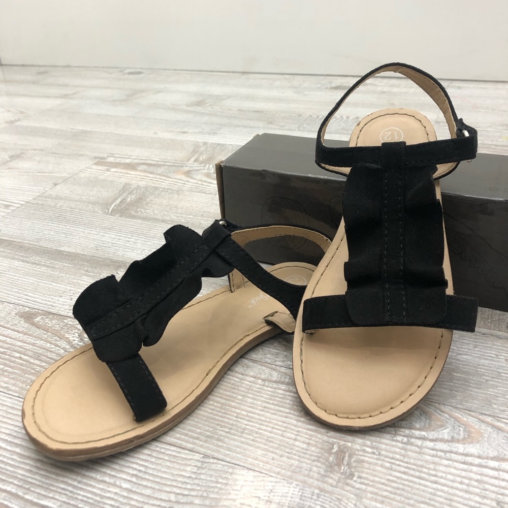 ❤️ 4/$20 Cat & Jack girls sandals Size 12 EUC